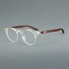 Rao Retro acetate imitation wood grain eyeglass frame