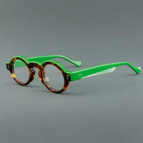 Ocnus Acetate Retro Oval Glasses Frame
