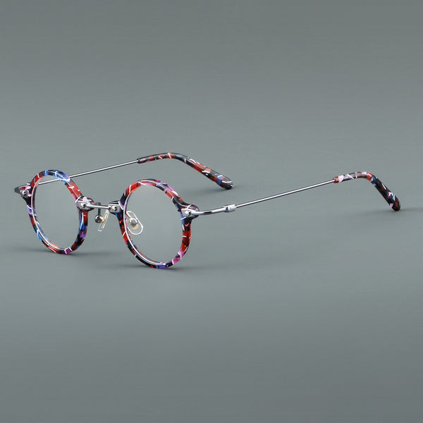 Garin Small circular acetate eyeglass frame