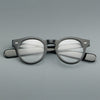 Crowe Vintage Acetate Round Eyeglasses Frame