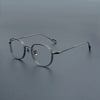 Copp Retro Square Titanium Glasses Frame
