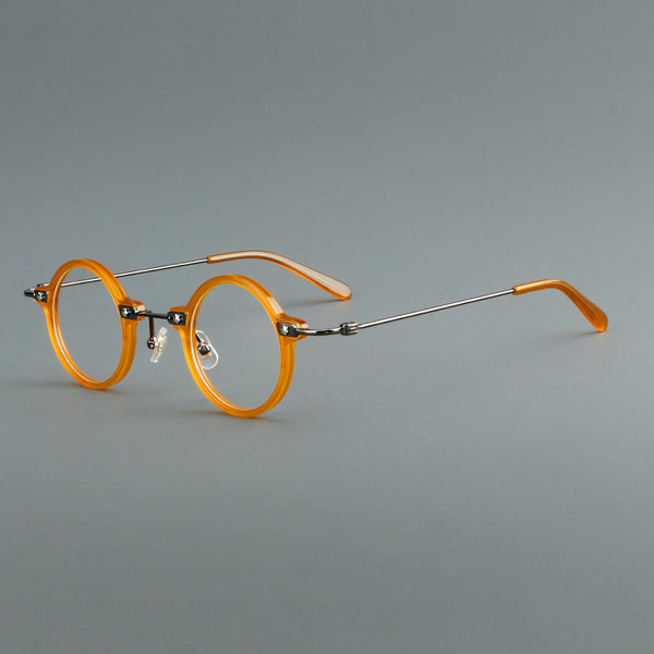 Garin Small circular acetate eyeglass frame