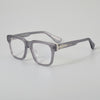 Zago Retro Rectangle Acetate Glasses Frame