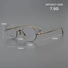 HONGMEI Vintage Round Titanium Eyeglasses Frame