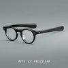 Crowe Vintage Acetate Round Eyeglasses Frame