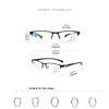 Men's and women's FASHION TITANIUM ULTRA-LIGHT SHOCKPROOF IMPACT-RESISTANT READING GLASSES