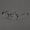 North Retro Rectangle Titanium Glasses Frame