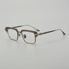 Sutton Retro Rectangle Titanium Glasses Frame