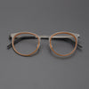 Sangcoo Titanium Vintage Round Eyeglasses Frames 9704