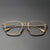 Ultra-lightweight titanium eyeglass frames are durable
