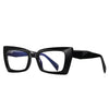 Geometric Cat-Eye Eyeglass Frames for Women