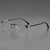 Mott Titanium Classic full-rim eyeglass frame design