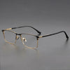 Mott Titanium Classic full-rim eyeglass frame design