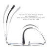 Chand Retro Square Titanium Glasses Frame