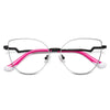 Cat Eye Classic Women's Eyeglass Frames Alloy