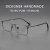 Mott Titanium Classic full-rim eyeglass frame design