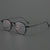 Biron Titanium Round Glasses Frame