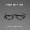Unger Titanium Vintage Oval Eyeglasses Frames