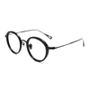 Iryna Retro Round Titanium Glasses Frame
