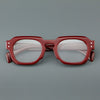 Fix Retro fashion square acetate eyeglass frame