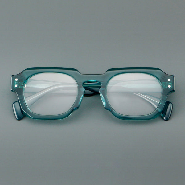 Fix Retro fashion square acetate eyeglass frame