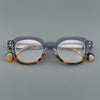 Klug Retro Square Acetate Glasses Frame