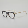 Mott Retro Rectangle Titanium Glasses Frame