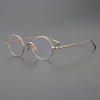 HONGMEI Vintage Round Titanium Eyeglasses Frame