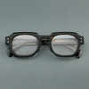 Fix Retro fashion square acetate eyeglass frame