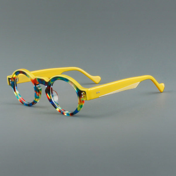 Ocnus Acetate Retro Oval Glasses Frame