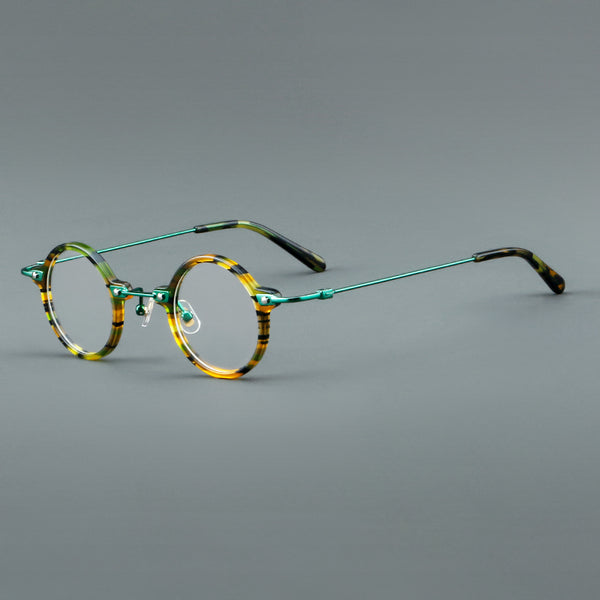 Garin Small circular acetate eyeglass frame