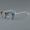 Sangcoo Ron Retro Round Acetate Glasses Frame
